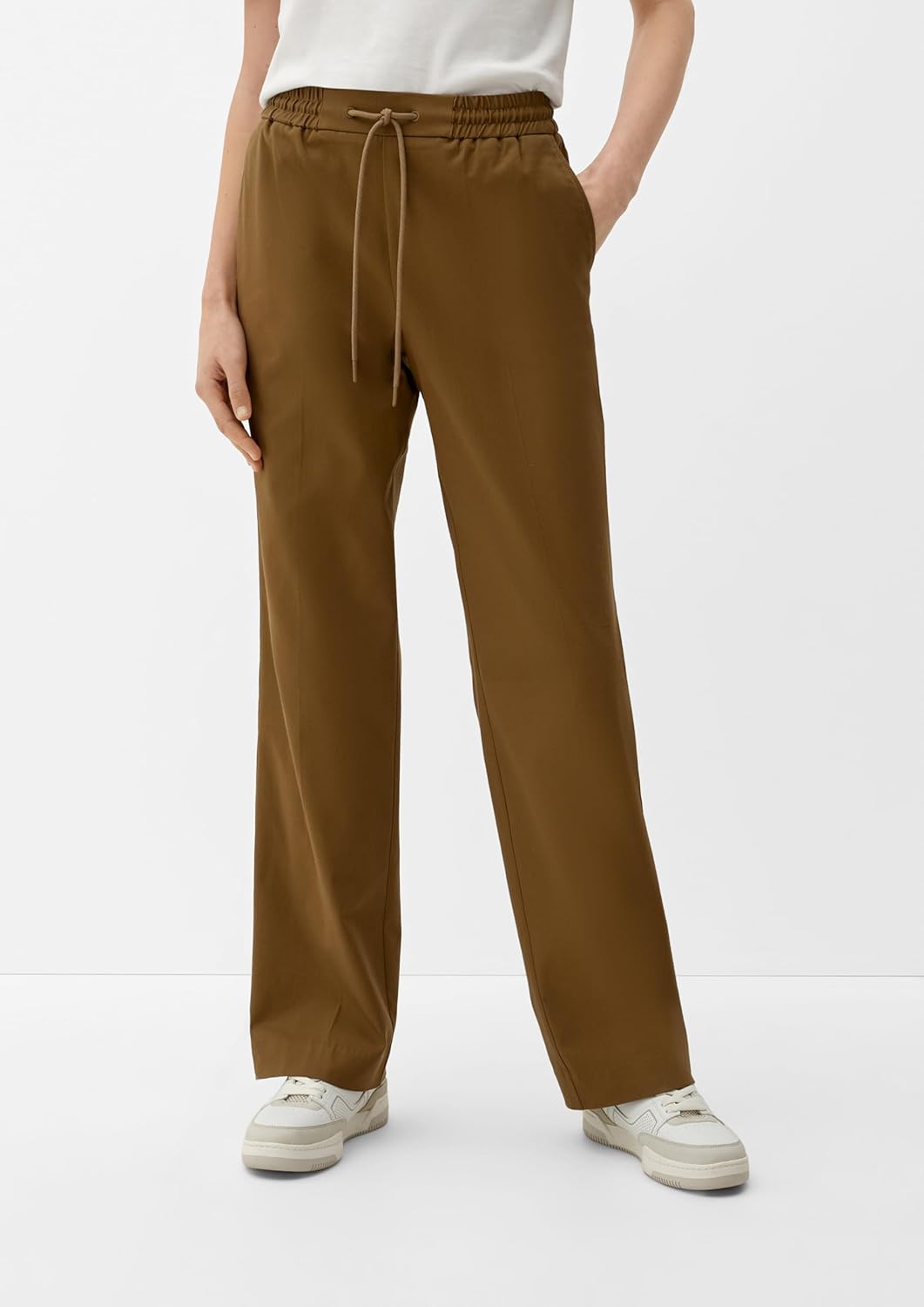 s.Oliver Damen Hose lang, Loose Fit 32 Grün, 32 Grün