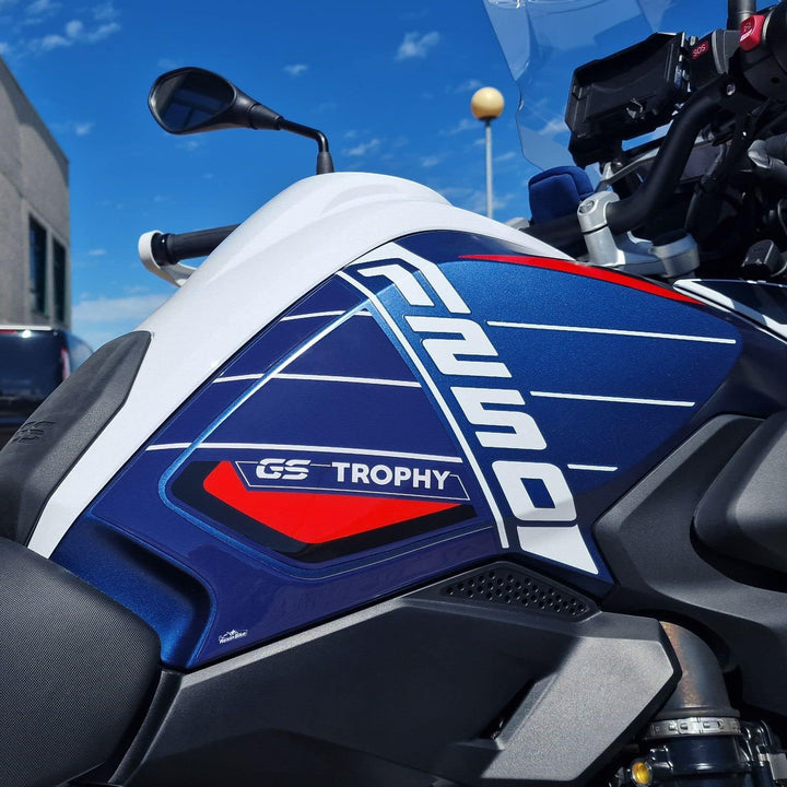 Resin Bike Motorrad-Aufkleber passend für BMW R 1250 GS Trophy 2023 Motorrad-Schutz gegen Stösse und