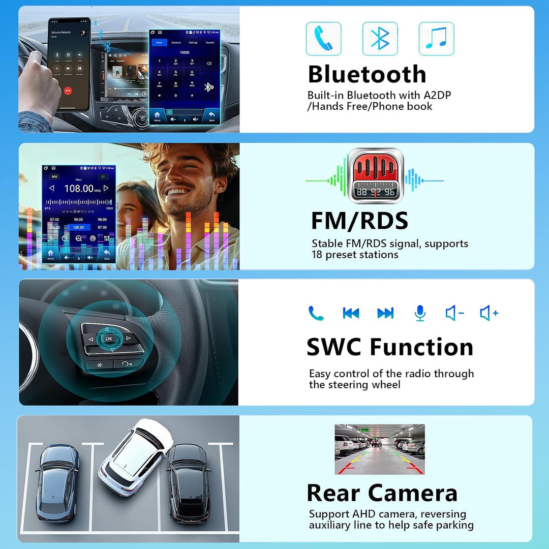 4GB+64GB Autoradio für Chevrolet Cruze J300 2009-2014 mit Carplay/Android Auto, 9,7 Zoll Bildschirm