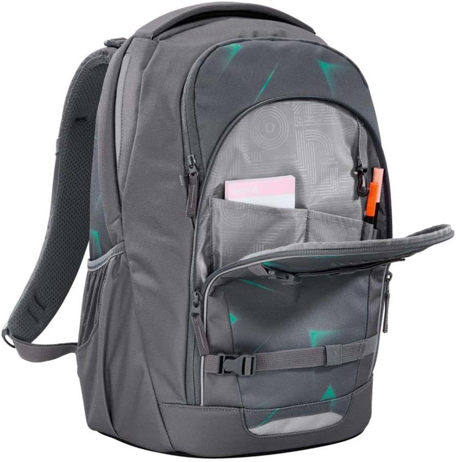 Coocazoo Every Schulrucksack Set 2tlg. inkl. Schlamperbox (Arrow Drift), Arrow Drift