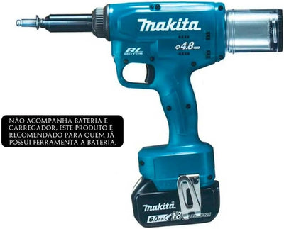 Makita DRV150Z Akku-Blindnietsetzgerät 18 V (ohne Akku, ohne Ladegerät)