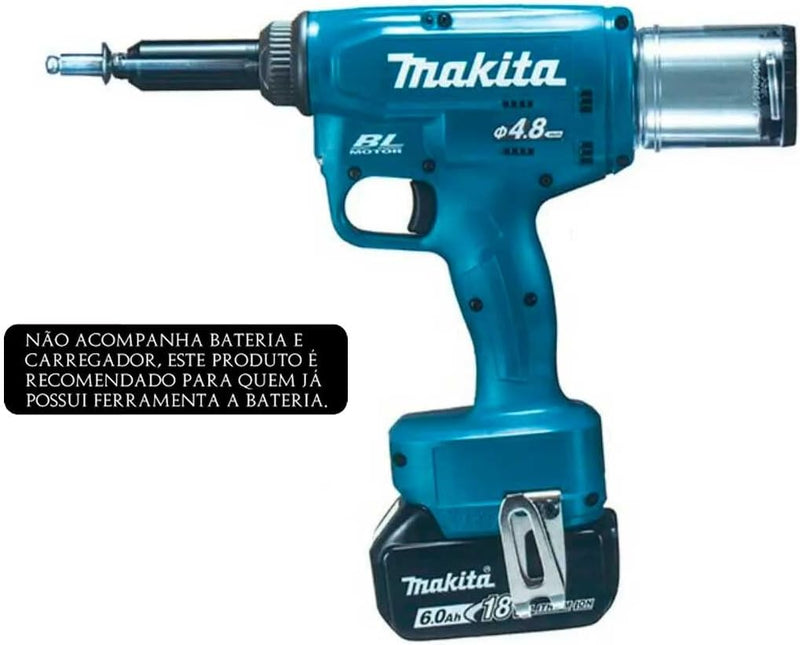 Makita DRV150Z Akku-Blindnietsetzgerät 18 V (ohne Akku, ohne Ladegerät)