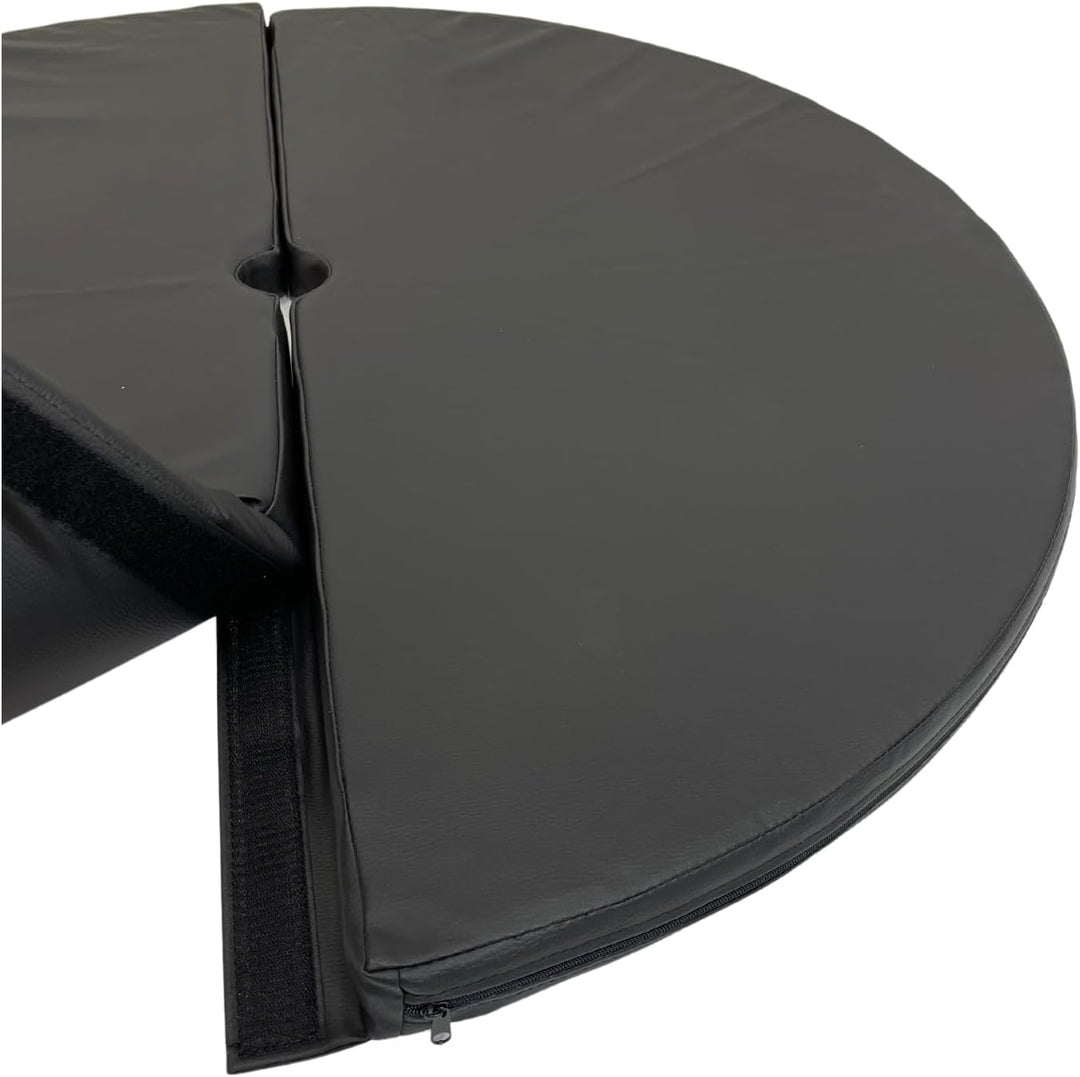 FORTISLINE Pole Dance 10cm Stangentanz Schutzmatte Sicherheitsmatte Faltbar Kanariengelb, Kanarienge