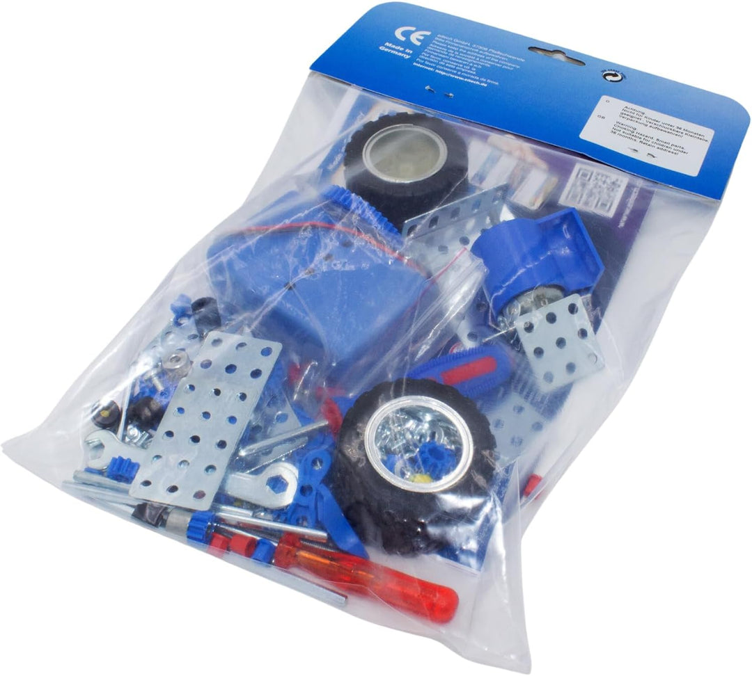 Eitech 00138 Metallbaukasten - Zubehör-Set Stirnraddifferential, Differential für Modellbau, Lernspi