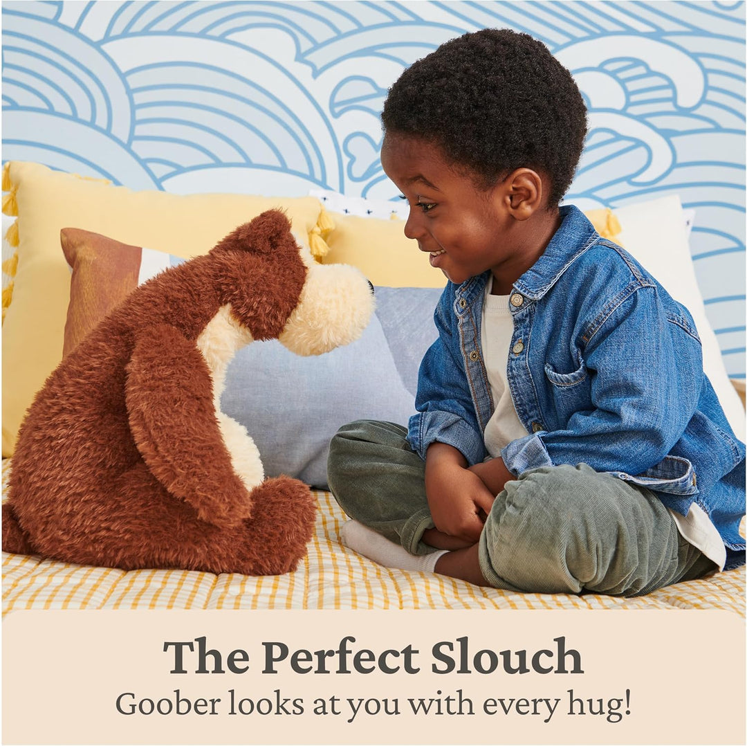 GUND Goober Classic Teddybär, preisgekröntes Stofftier ab 1 Jahren, Braun, 27,9 cm, Mehrfarbig