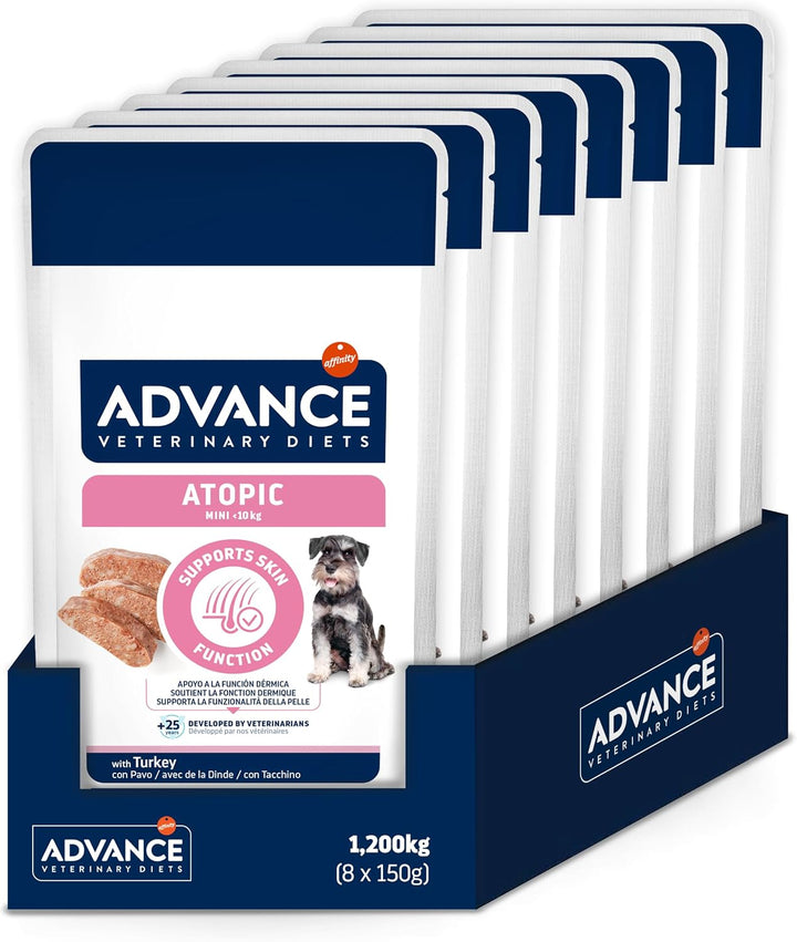 ADVANCE VET CANINE ATOPIC POUCH 8X150GR