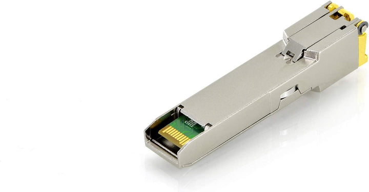 DIGITUS Gigabit SFP+ Modul für Cat 6A Kupfer Patchkabel, Mini GBIC, RJ45 Buchse, 10GBaseT, 100 Meter