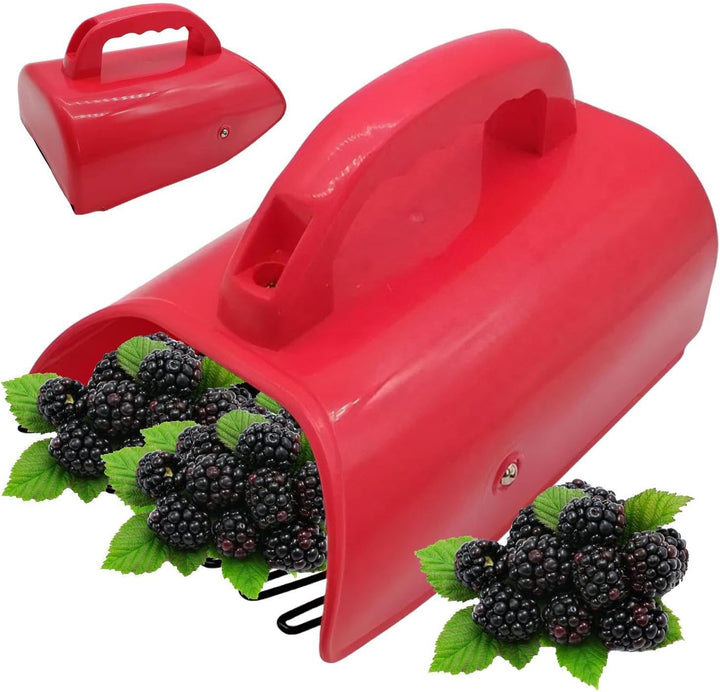 Beerenpflücker Obsternteschaufel mit Handgriff | Heidelbeerrechen für Aussenbereich, Gartenanlage, F