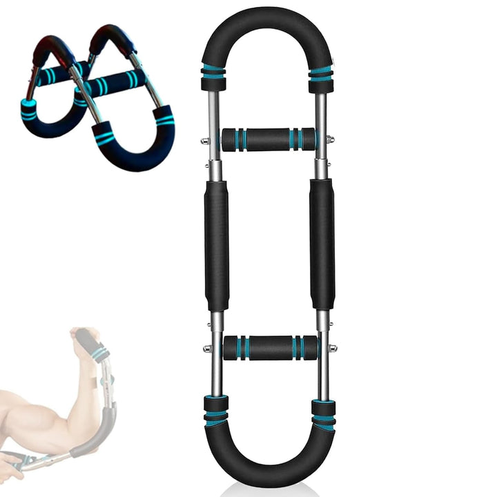 Verstellbarer Brust- & Armtrainer Widerstand Bis 50kg (70-110 Lb), Brusttrainer Männer, Gorilla Grip