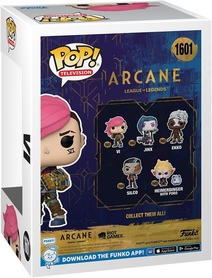 Funko Pop! TV: Arcane LOL - Vi - Arcane: League of Legends - Vinyl-Sammelfigur - Geschenkidee - Offi