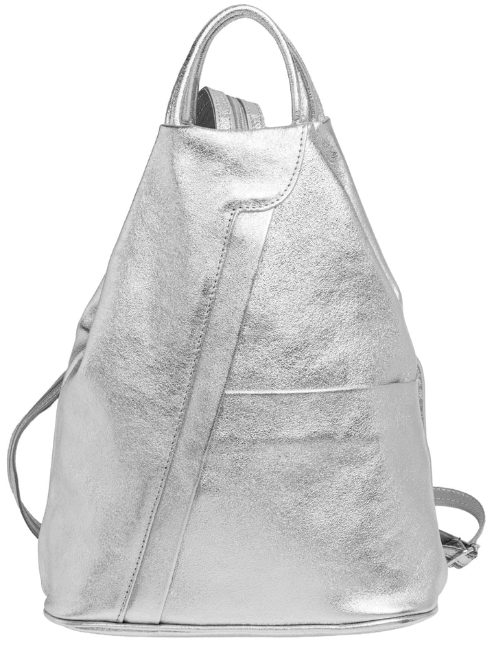 Caspar TL782 2 in 1 Leder Rucksack Handtasche