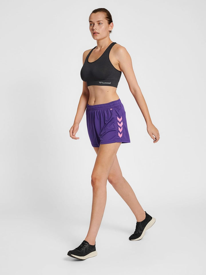 hummel Damen Shorts Hmlcore Xk Poly Shorts Woman, Acai
