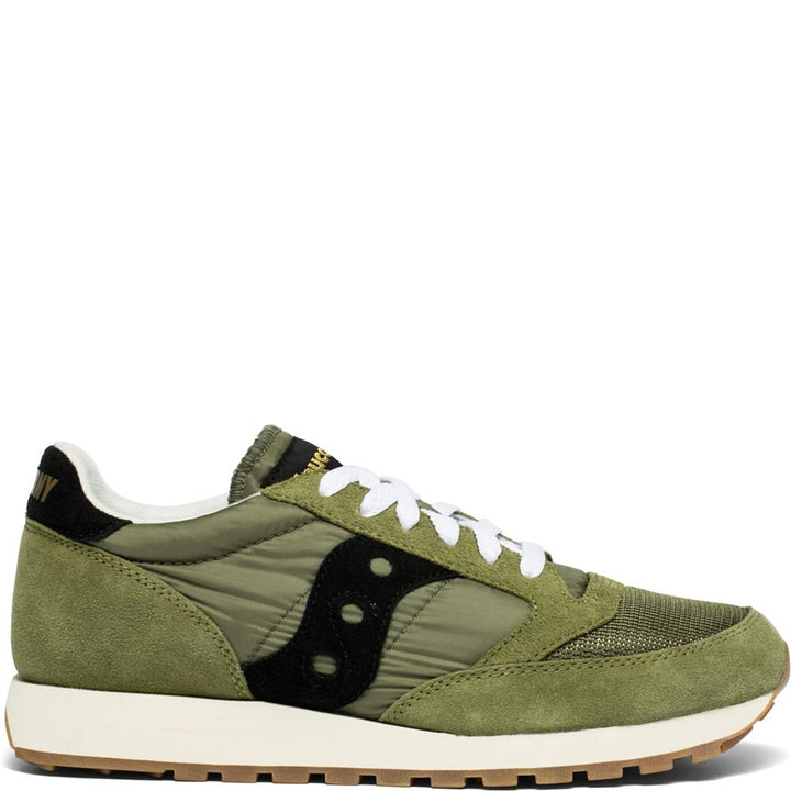 Saucony Jazz Original Vintage Herren Sportschuhe 37 EU Olive Black, 37 EU Olive Black
