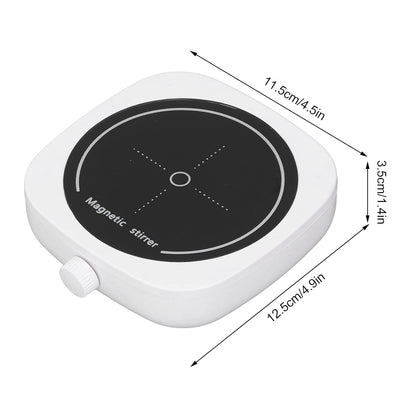 YUMILI Magnetrührer, Mini-USB-Magnet-Flüssigkeitsmischer zum Brauen wissenschaftlicher Forschung, 1