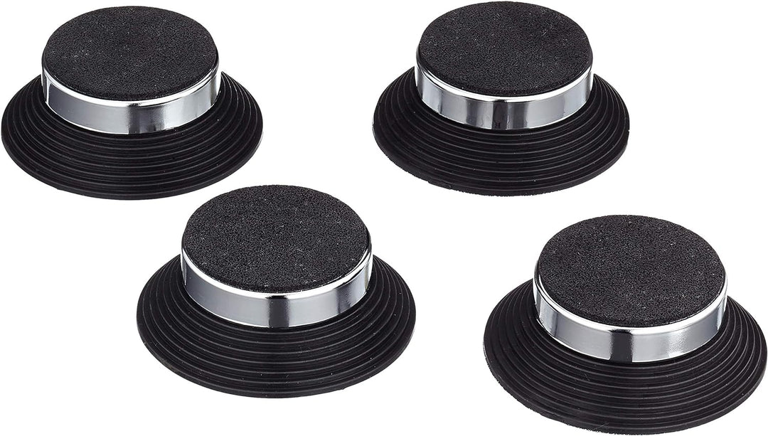 Inakustik Bolide Absorber 4er Set chrom Ø 85 mm, Stärke 30 mm (4er Set), Ø 85 mm, Stärke 30 mm (4er