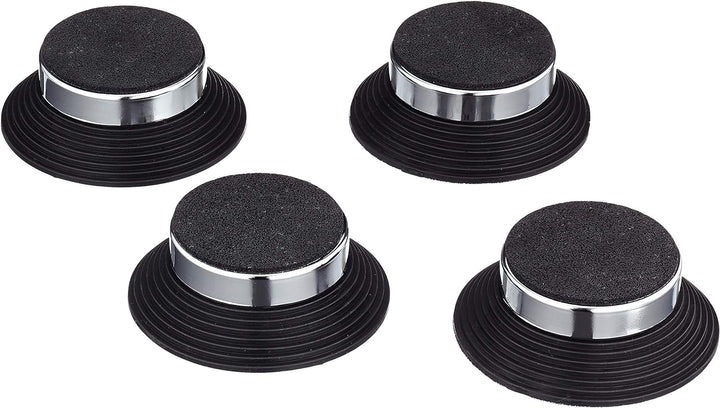 Inakustik Bolide Absorber 4er Set chrom Ø 85 mm, Stärke 30 mm (4er Set), Ø 85 mm, Stärke 30 mm (4er