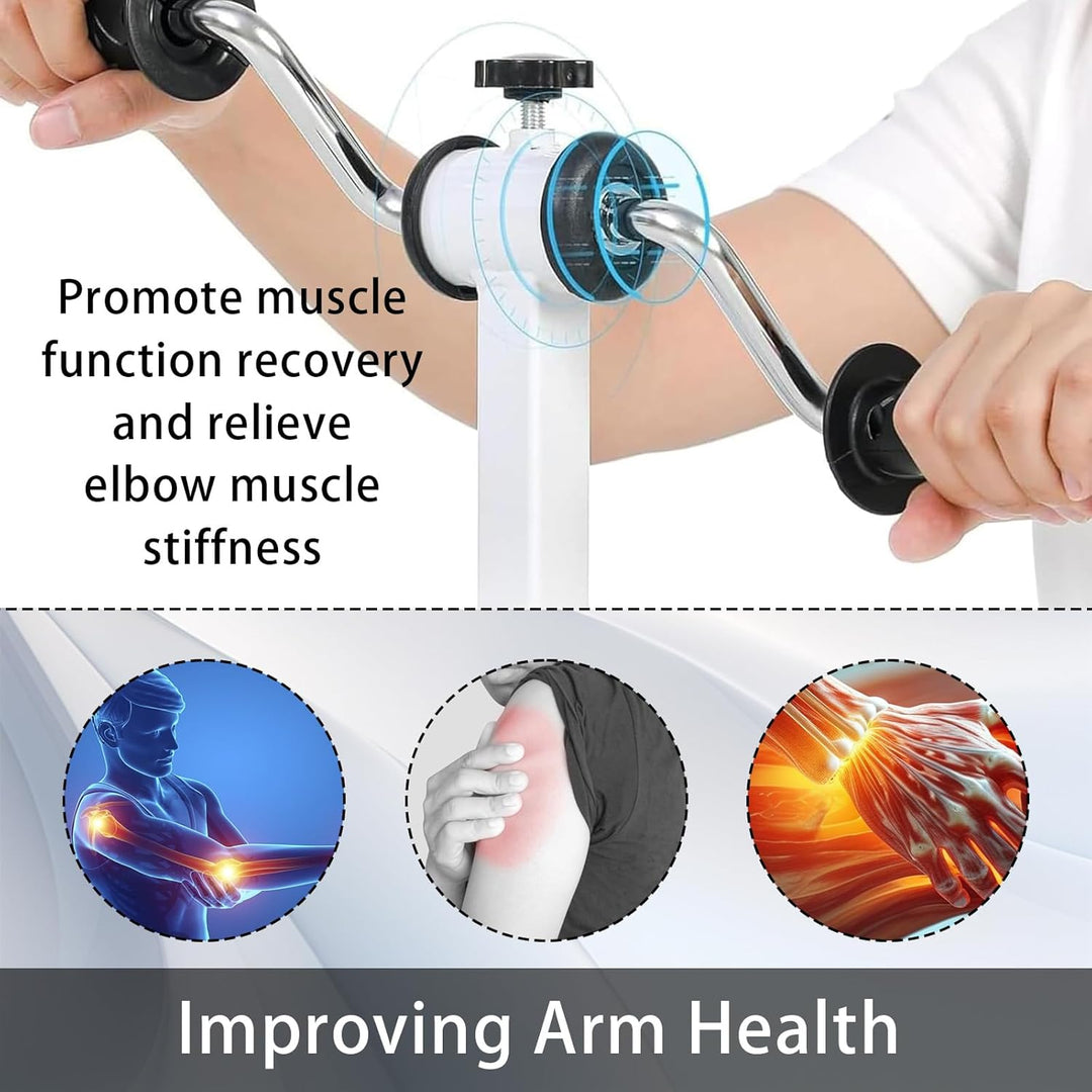 Armtrainer, Armrotations Trainingsgerät Hometrainer Fahrrad Senioren Handkurbel Gelenk Rehabilitatio
