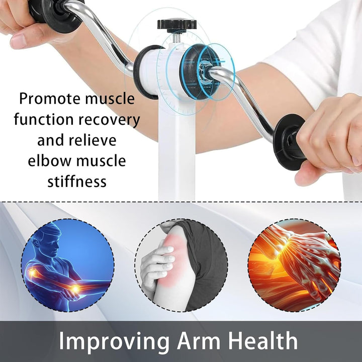 Armtrainer, Armrotations Trainingsgerät Hometrainer Fahrrad Senioren Handkurbel Gelenk Rehabilitatio