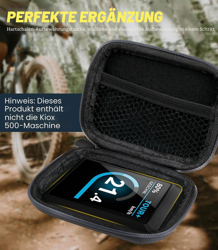 NEWZEROL 2 in 1 Schutzhülle Kompatibel für Bosch Kiox 500 Hart Tasche mit Display Cover, wasserdicht