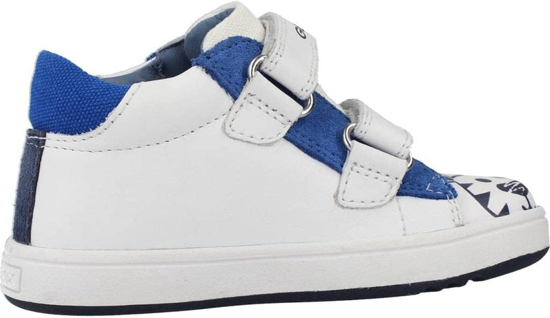 Geox Baby-Jungen B Biglia Boy D Erste Schritte 22 EU White Royal, 22 EU White Royal
