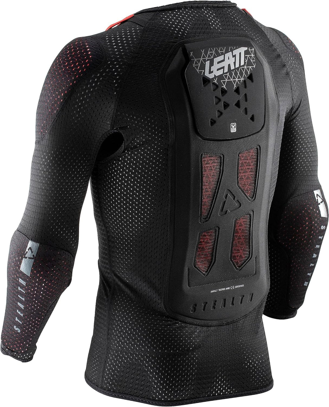 Leatt Protektorjacke Airflex Stealth Schwarz Schwarz XL, Schwarz XL