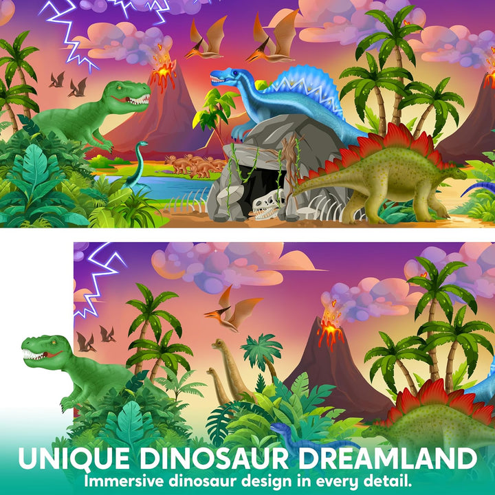 JOYIN Dinosaur Spielzelt für Kinder, Pop Up Dinosaurierzelt, EIN Abenteuer Kinderzelt,Kinderzelt für