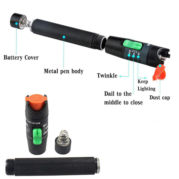 DAXGD 30 mW Visual Fault Locator Faser Kabel Tester Reichweite 30 km 30mW, 30mW