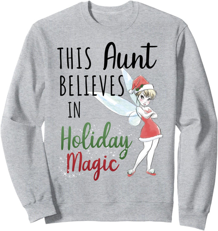 Disney Peter Pan Weihnachten Tinker Bell Holiday Magic Aunt Sweatshirt