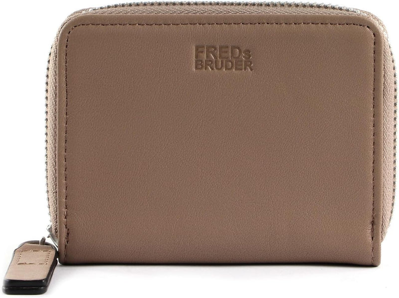 FREDsBRUDER Coin Nugget Geldbörse Leder 11 cm