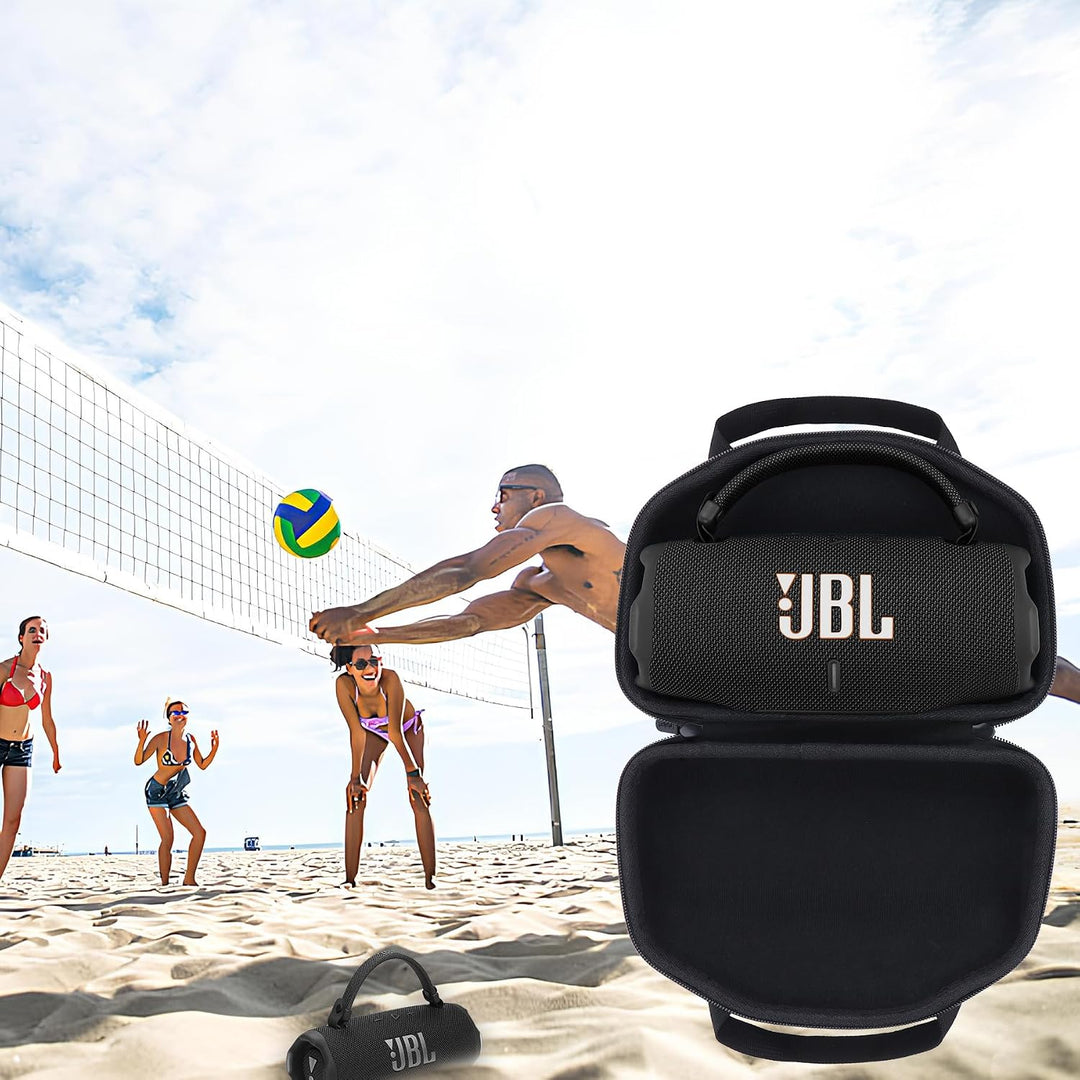 Lebakort Hart Schutz Hülle Etui für JBL Charge 6 Tragbarer Lautsprecher | Reiseaufbewahrungstasche,