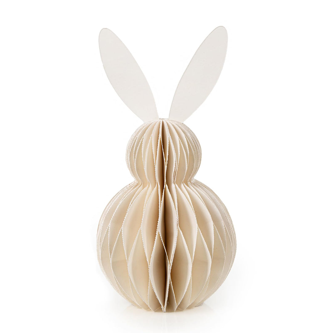Osterhasen-Dekoration: Hasen-Osterdeko aus Papier, Osterhase Deko-Figur, Hase für Tisch & Ostergeste