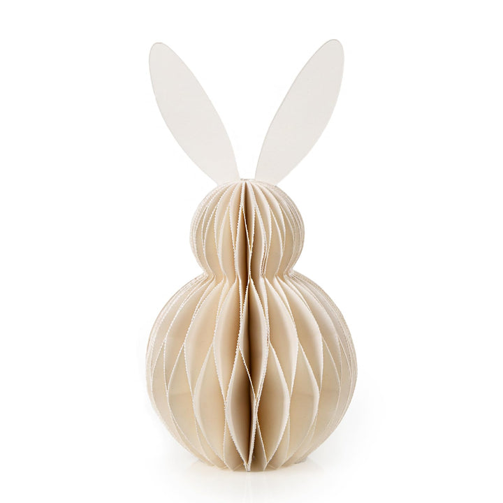 Osterhasen-Dekoration: Hasen-Osterdeko aus Papier, Osterhase Deko-Figur, Hase für Tisch & Ostergeste