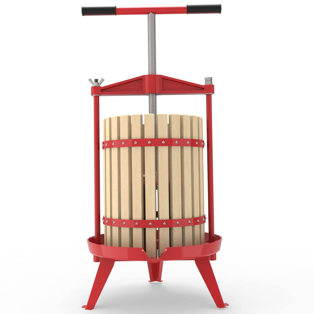 SQUEEZE master 18L Frucht Apfelwein Presse mit T-Griff, Traditioneller Natürlicher Safthersteller, A