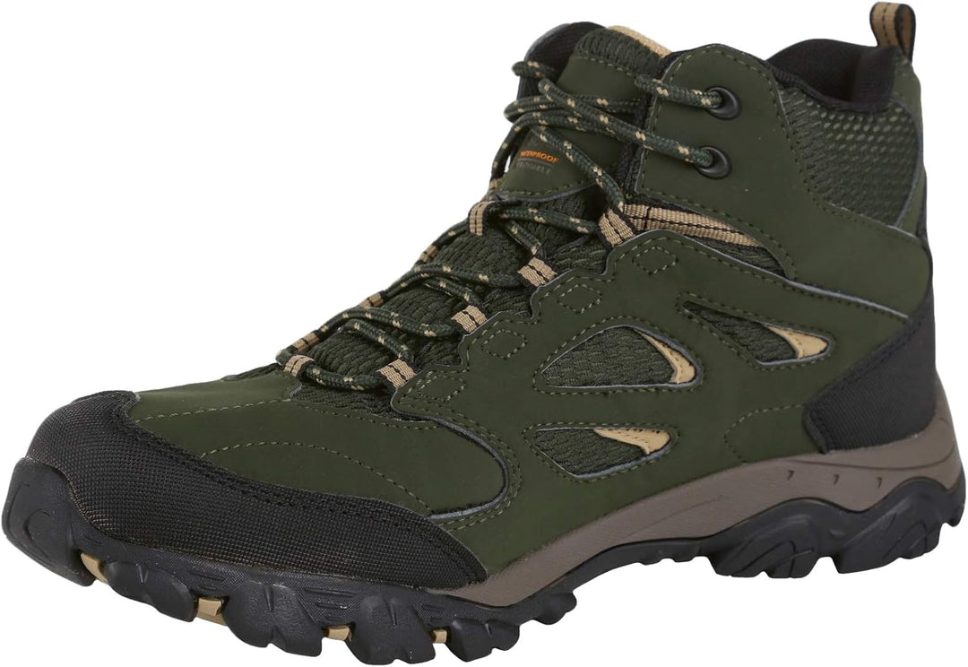 Regatta Jungen Holcombe Iep Wasserdichte, Atmungsaktive Halbhohe Wanderstiefel mit AbriebschutzGummi