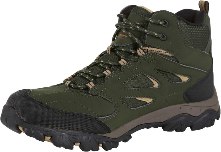 Regatta Jungen Holcombe Iep Wasserdichte, Atmungsaktive Halbhohe Wanderstiefel mit AbriebschutzGummi