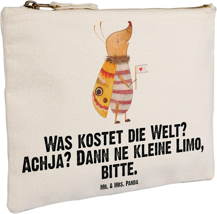Mr. & Mrs. Panda Waschtasche Nachtfalter Fähnchen Grösse XL Grosse - Geschenk, Spruch Witzig, Pencil