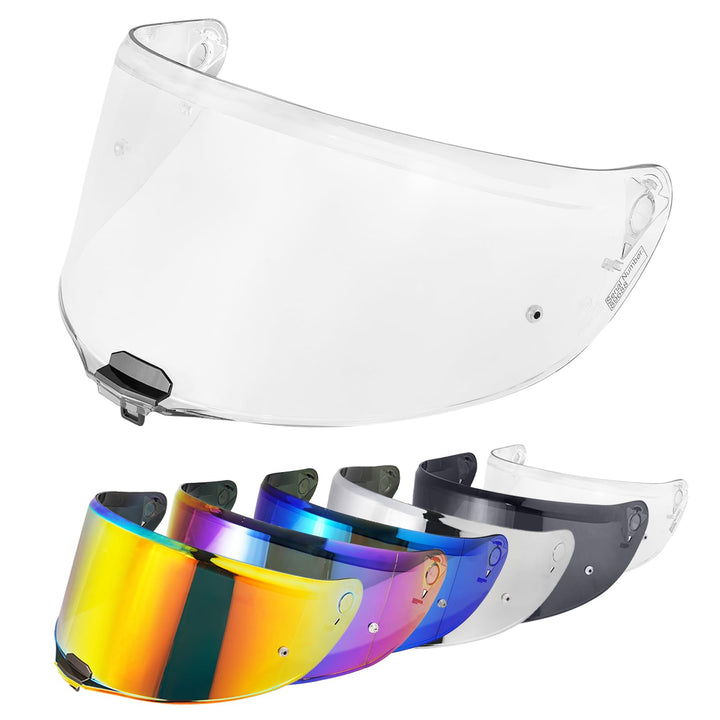 VCOROS Motorradhelm Visier,Motorrad Windschutz Helm Objektiv Visier,Helmvisier für FF811/VECTOR II/C