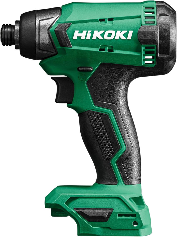 Hikoki Akku Schlagschrauber WH18DAW4Z, 1/4" Werkzeugaufnahme (18V, Max. Festdrehmoment: 140 Nm, Bolz