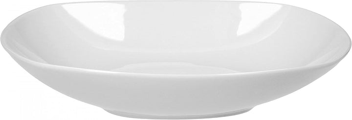 van Well Lilli Suppenteller Porzellan Weiss 500ml, 220 x 220mm – tiefer Teller mit klassischem, glän