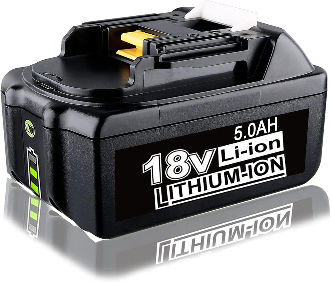 VANTTECH 5,0 Ah Li-Ion Akku Ersatz für Makita 18V AKKU BL1850B BL1850 BL1840B BL1840 BL1830B BL1830