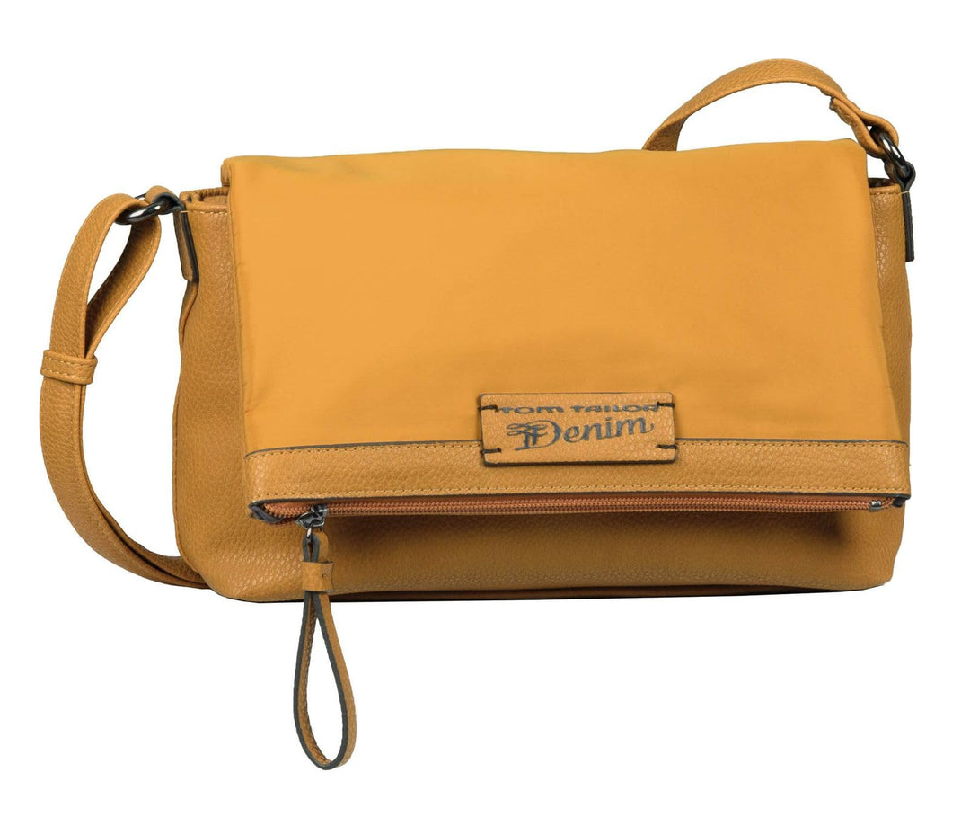 Denim TOM TAILOR CALA Damen Umhängetasche M, 26x7.5x16.5 Mango, Mango