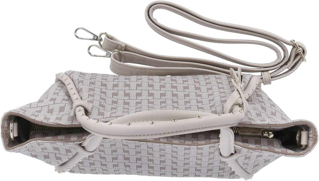 Tamaris Shopper Linn 32265 Damen Handtaschen Ornament Einheitsgrösse Lighttaupe, Einheitsgrö&#x