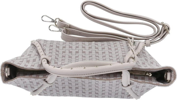 Tamaris Shopper Linn 32265 Damen Handtaschen Ornament Einheitsgrösse Lighttaupe, Einheitsgrö&#x