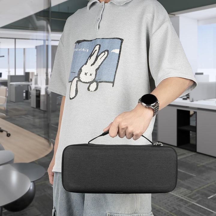 Geekria Shield 60% kompakte Tastaturhülle, Hartschale, Reisetragetasche für 61 Tasten, kompakt, mech