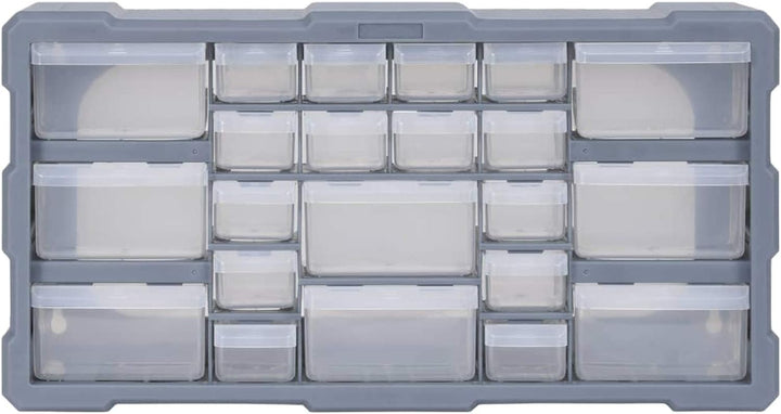 Tidyard Multi Schubladen Organizer mit 22 Schubladen Sortimentskasten Kleinteilemagazin Aufbewahrung