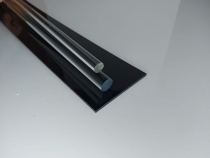 Acrylglas XT, Rundstab klar, Ø 50 mm Lang 500 mm farblos alt-intech®