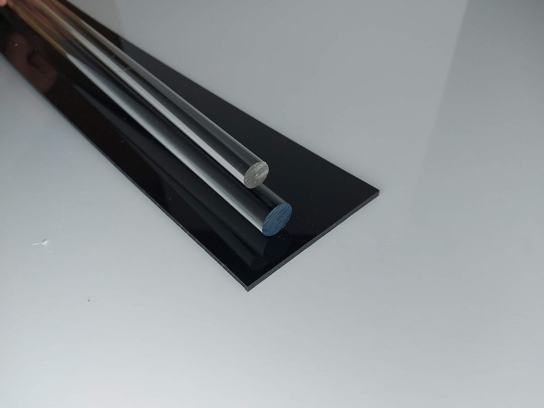 Acrylglas XT, Rundstab klar, Ø 50 mm Lang 1000 mm farblos alt-intech®