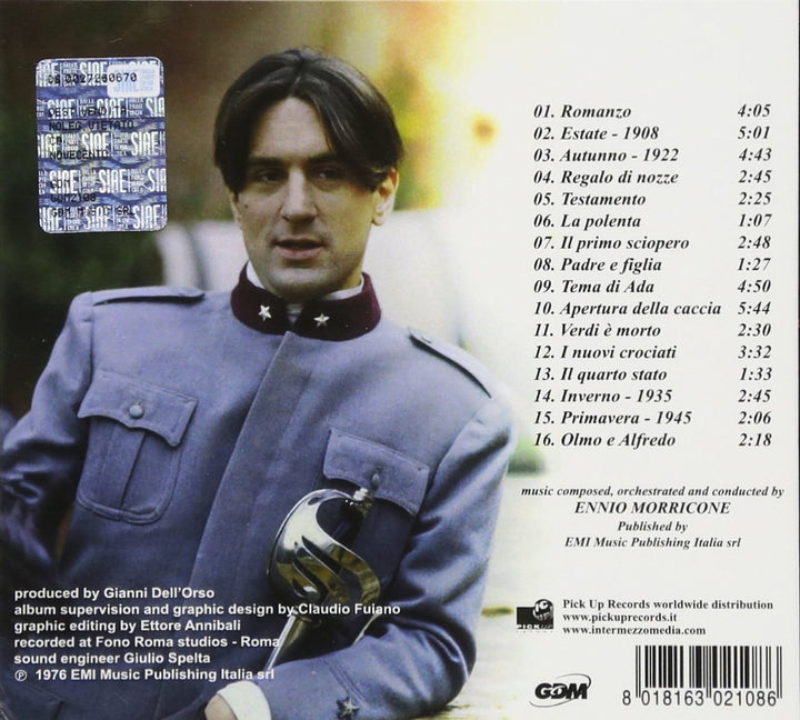Novecento (1900) Soundtrack), Audio-CD