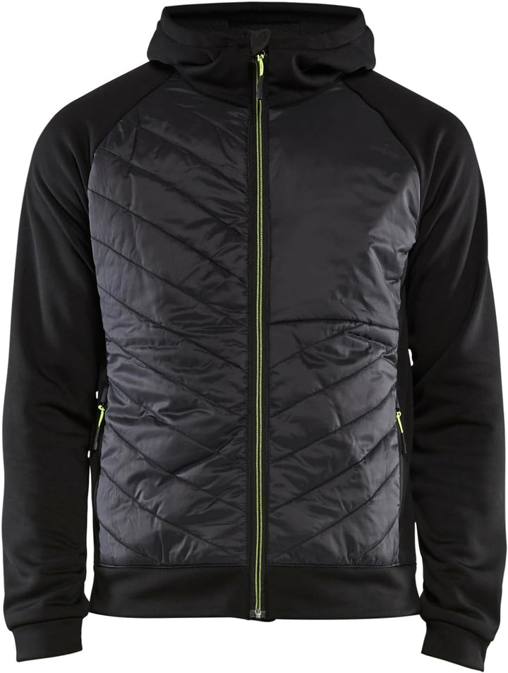 Blakläder Hybrid Sweater Schwarz/Gelb L, Schwarz/Gelb L