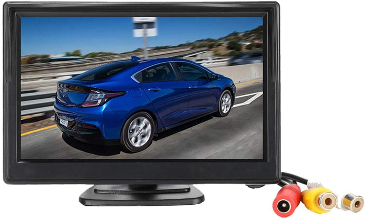 Padarsey 5 Inch Zoll TFT LCD Car Color Rear View Monitor Screen for Parking Rear View Backup Camera